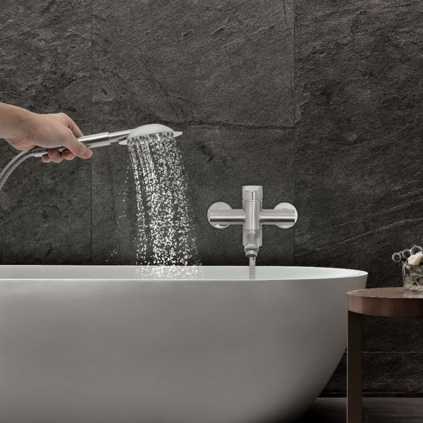 Wall-mounted Bathroom Armature Bathtub Armature Bathtub Armature With Manual Shower Suitable For Indoor Use Such As Homes Hotels