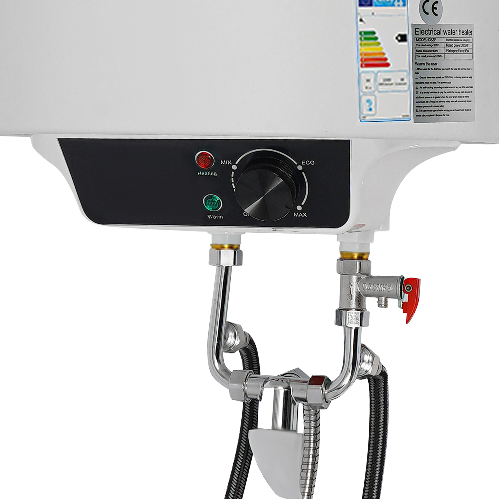 YT836-50 50L Electric Water Heater, Tank Water Heater, Water Heater for Kitchens, Bathrooms YT836-50 50L Electric Water Heater, Tank Water Heater, Water Heater for Kitchens, Bathrooms
