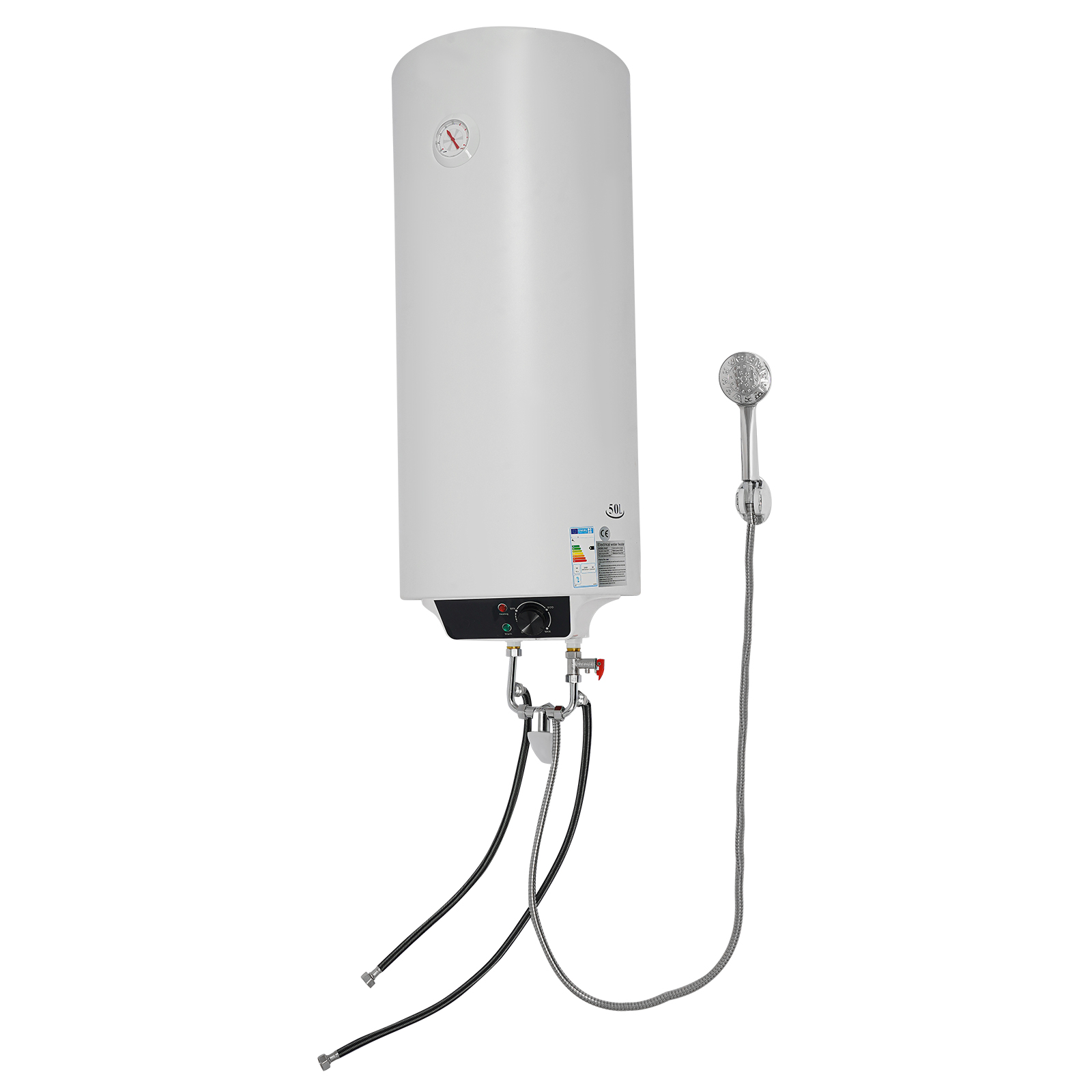 YT836-50 50L Electric Water Heater, Tank Water Heater, Water Heater for Kitchens, Bathrooms