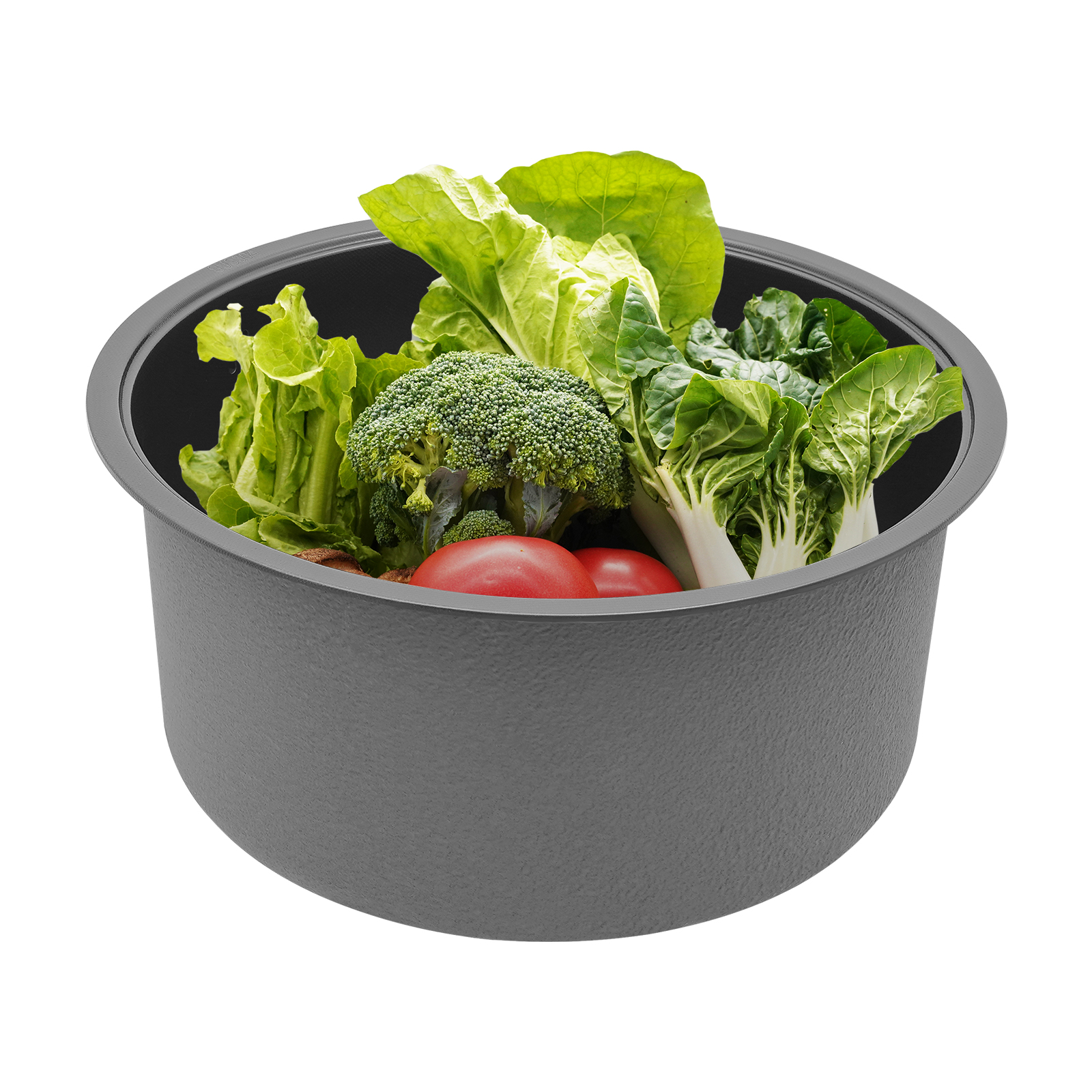 40 Embossed Round Kitchen Sink, Kitchen Sink, Single Bowl Sink used in Homes, Restaurants, Basements, Bars, Kitchens