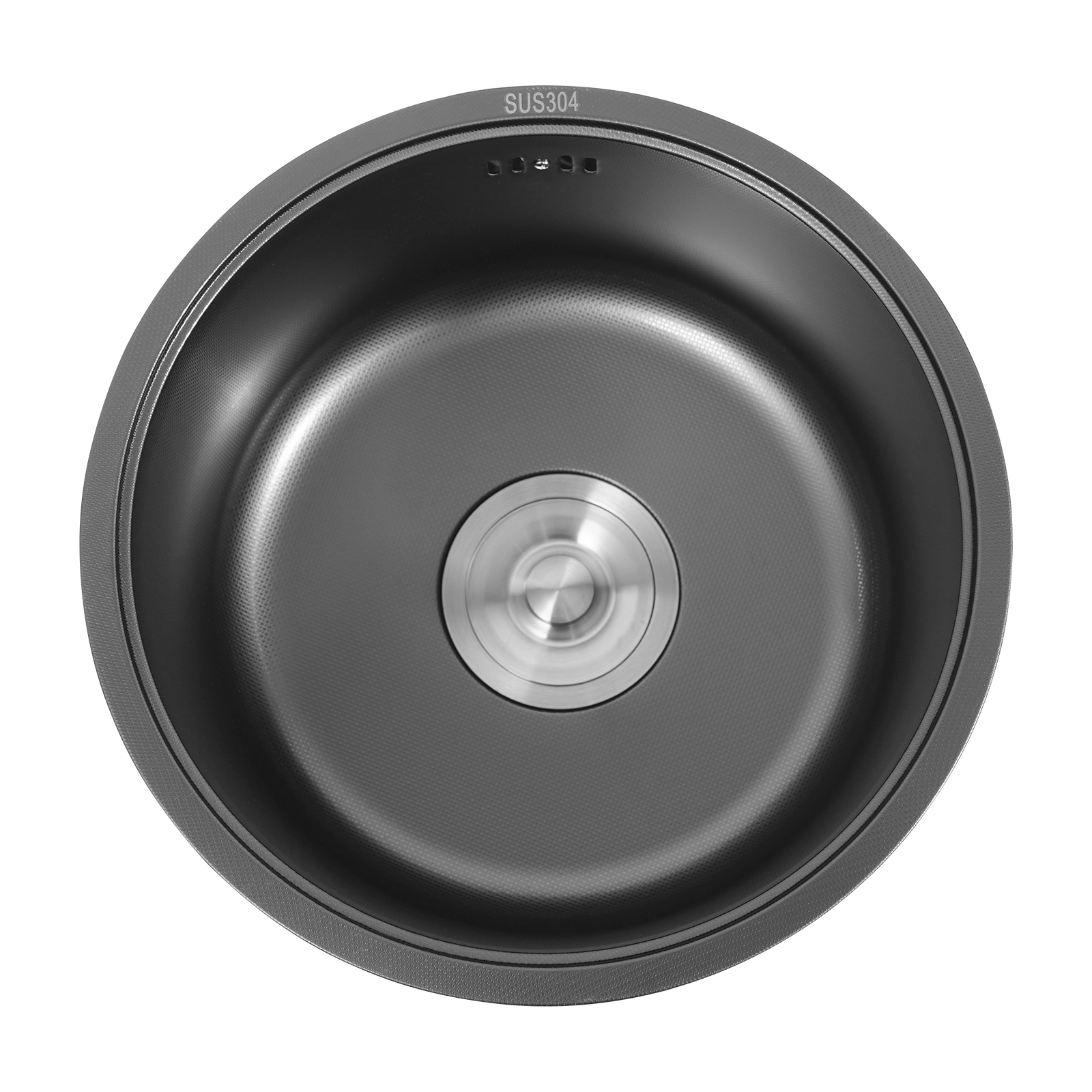 36 Embossed Round Kitchen Sink, Kitchen Sink, Single Bowl Sink used in Homes, Restaurants, Basements, Bars, Kitchens