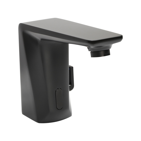 Touchless Automatic Electronic Basin Faucet with Sensor and Supply Hose Automatic Sensor Faucet Suitable For Homes Restaurants Black