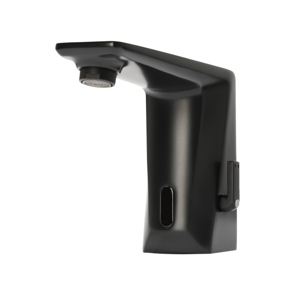 Touchless Automatic Electronic Basin Faucet with Sensor and Supply Hose Automatic Sensor Faucet Suitable For Homes Restaurants Black
