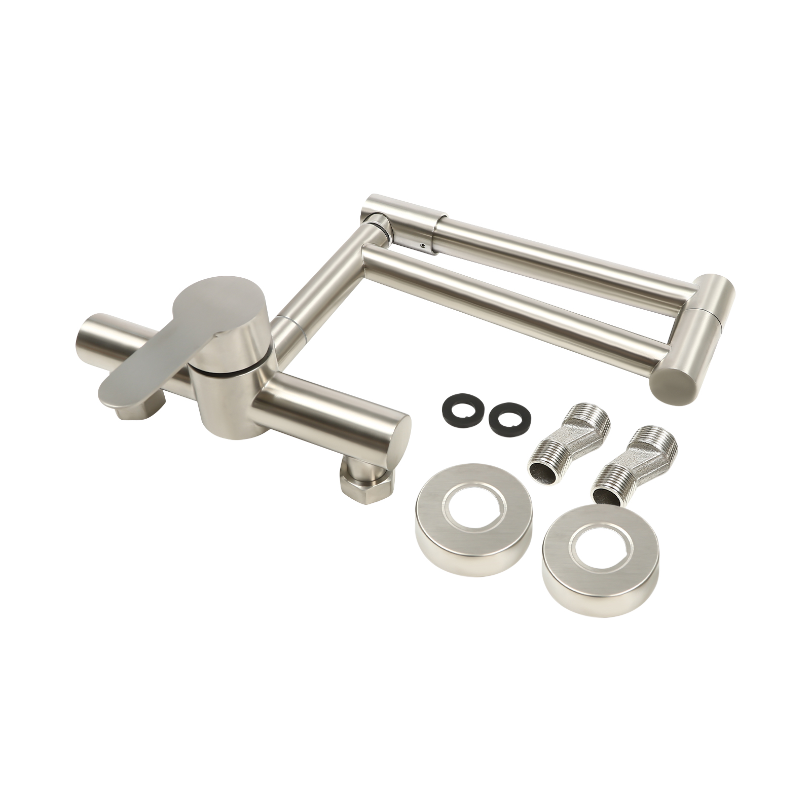 Kitchen Faucet Wall Mounted 360° Rotatable Faucet Kitchen Wall Mounted Foldable In Homes Restaurants Shopping Centers Schools Companies Kitchen Faucet Wall Mounted 360° Rotatable Faucet Kitchen Wall Mounted Foldable In Homes Restaurants Shopping Centers Schools Companies