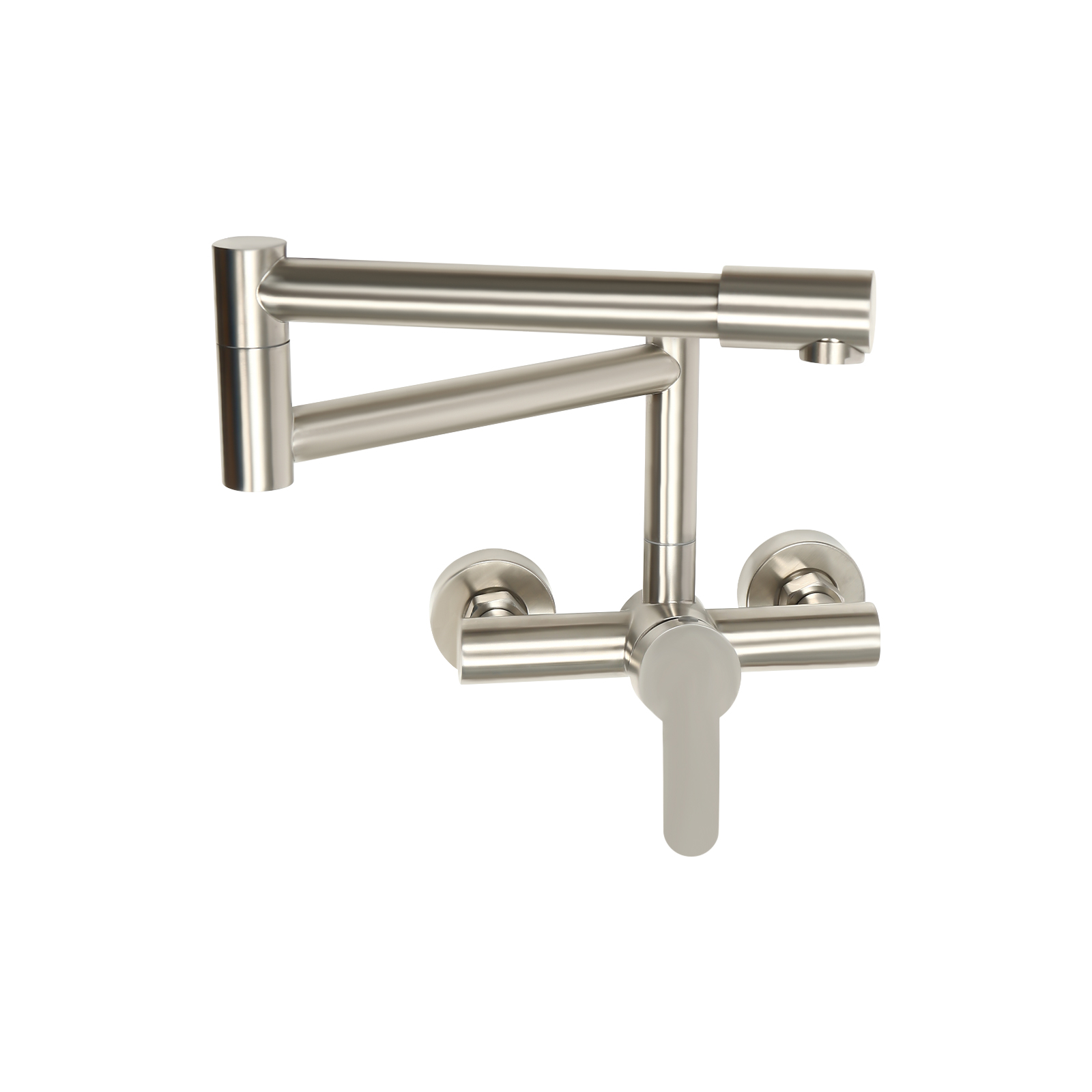 Kitchen Faucet Wall Mounted 360° Rotatable Faucet Kitchen Wall Mounted Foldable In Homes Restaurants Shopping Centers Schools Companies