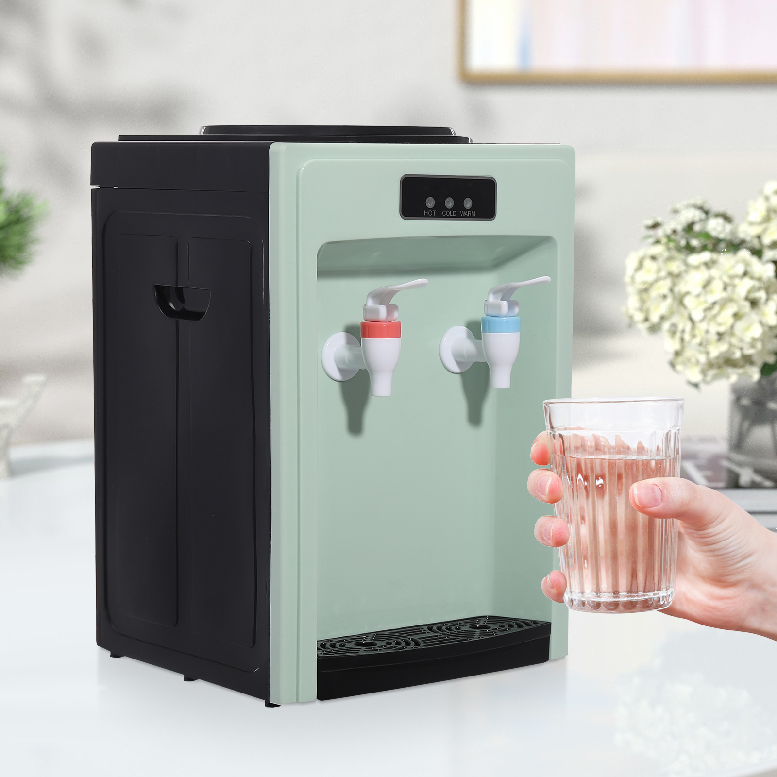 Water Dispenser, Electric Hot Water Dispenser, Drinking Fountain, Home Office Drinking Fountain, 24*24*36cm Water Dispenser, Electric Hot Water Dispenser, Drinking Fountain, Home Office Drinking Fountain, 24*24*36cm