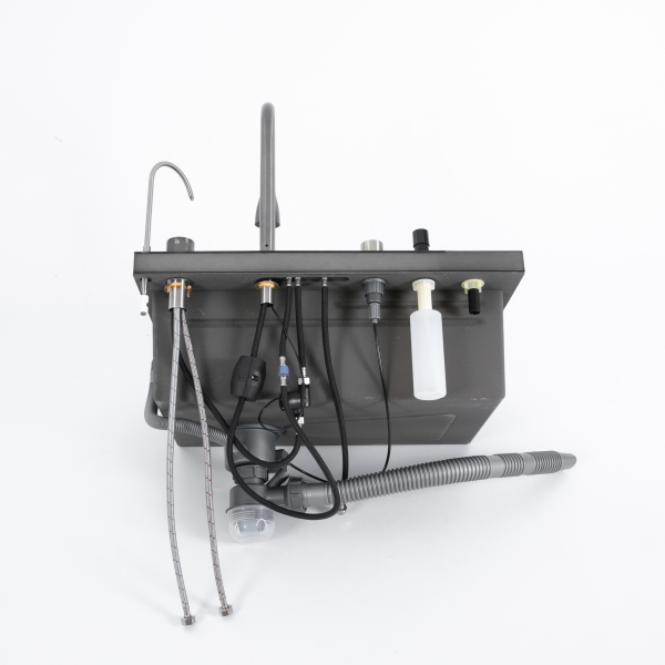 Piano key digital display rain gutter 68*46*22cm (gutter + accessories)