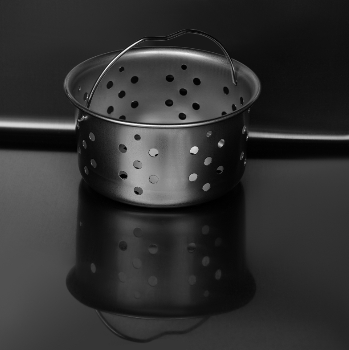 Stainless steel invisible sink 30x45x23cm, kitchen sink, suitable for commercial kitchen use - gun gray