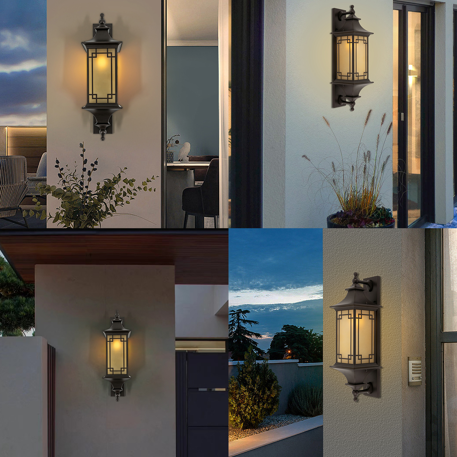 Outdoor Wall Light Fixture, Wall Mounted Light, Exterior Wall Light, Bulb(Not Included), Coffee Outdoor Wall Light Fixture, Wall Mounted Light, Exterior Wall Light, Bulb(Not Included), Coffee
