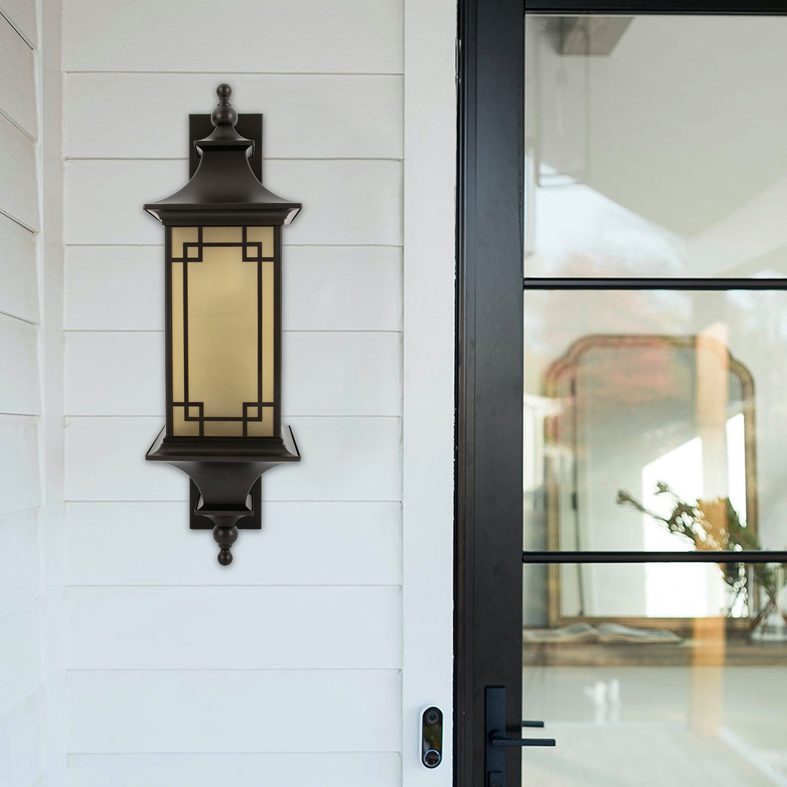 Outdoor Wall Light Fixture, Wall Mounted Light, Exterior Wall Light, Bulb(Not Included), Coffee Outdoor Wall Light Fixture, Wall Mounted Light, Exterior Wall Light, Bulb(Not Included), Coffee