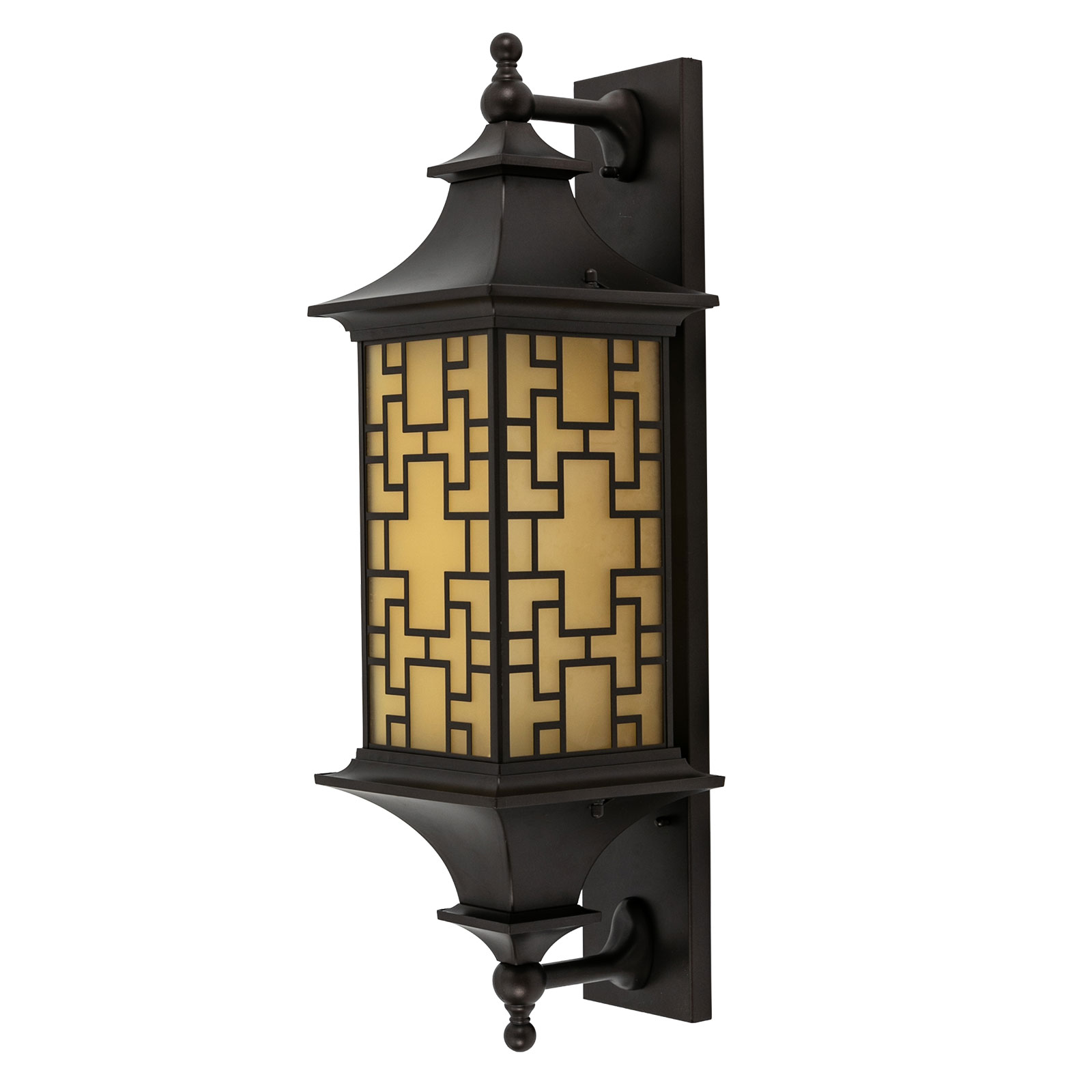 Outdoor Wall Lamp, Wall Lighting Fixture, Retro Wall Light, Color Coffee