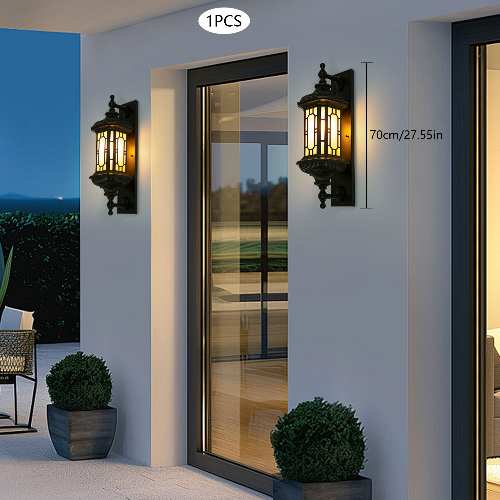 Outdoor Wall Light Fixture, Exterior Wall Lantern, E27 Wall Light Outdoor Wall Light Fixture, Exterior Wall Lantern, E27 Wall Light