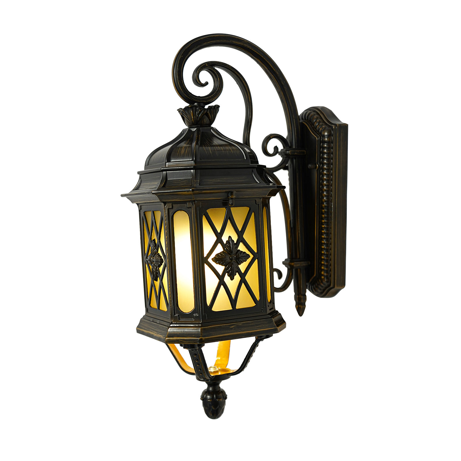 Outdoor wall lamp-small wall lamp with power supply-without light source E27x1-wide voltage Outdoor wall lamp-small wall lamp with power supply-without light source E27x1-wide voltage