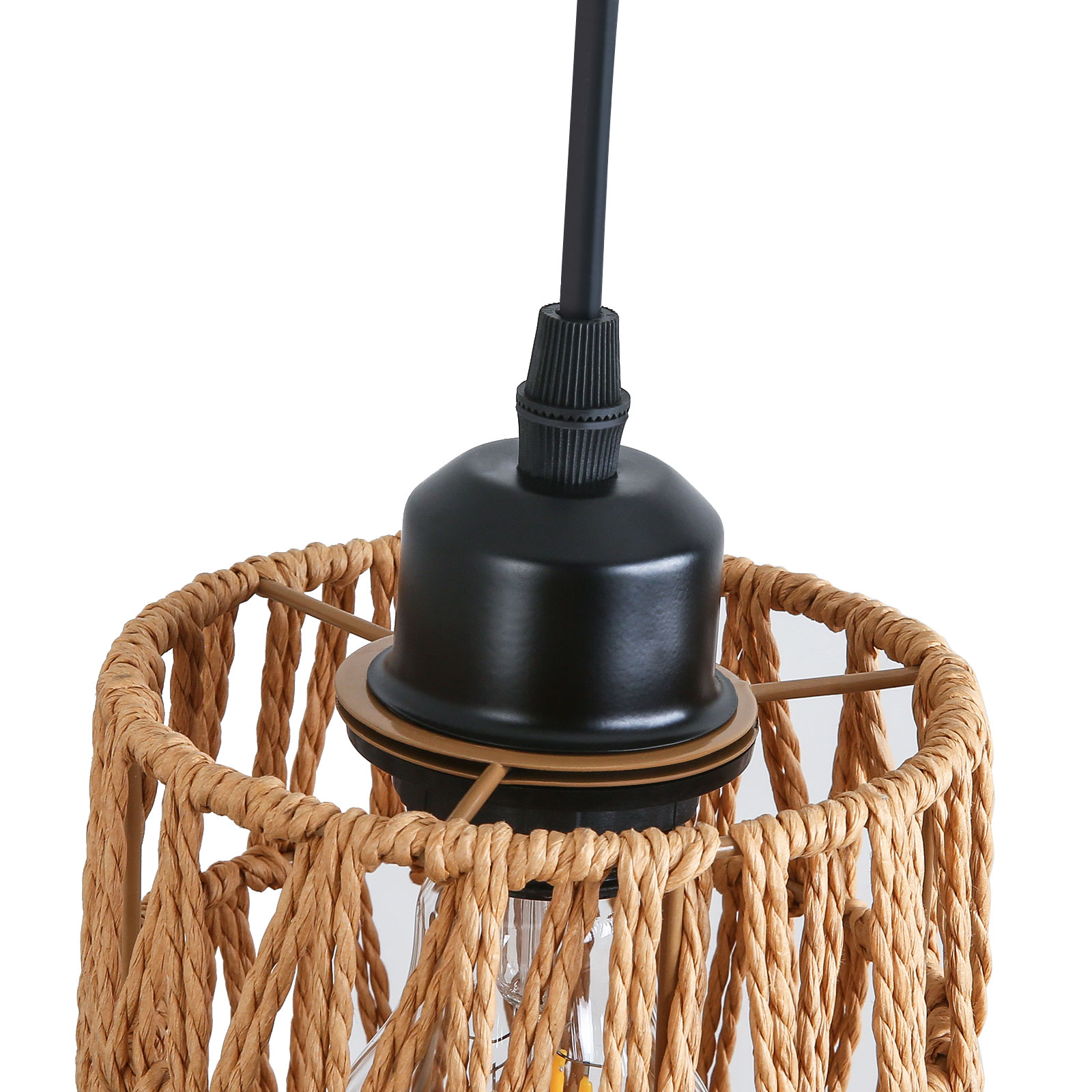 Dining Room Chandeliers, Ceiling Lamps, Woven Pendant Lamps, Adjustable Height: 0-134.62cm, 220V, 60W Dining Room Chandeliers, Ceiling Lamps, Woven Pendant Lamps, Adjustable Height: 0-134.62cm, 220V, 60W