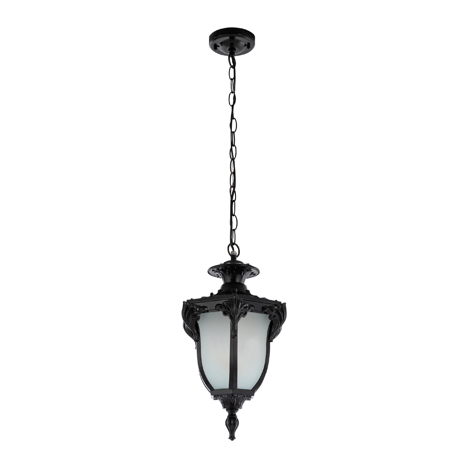 Porch pendant light, Outdoor chandelier, Pendant lights, Total height: 93cm, Black Porch pendant light, Outdoor chandelier, Pendant lights, Total height: 93cm, Black