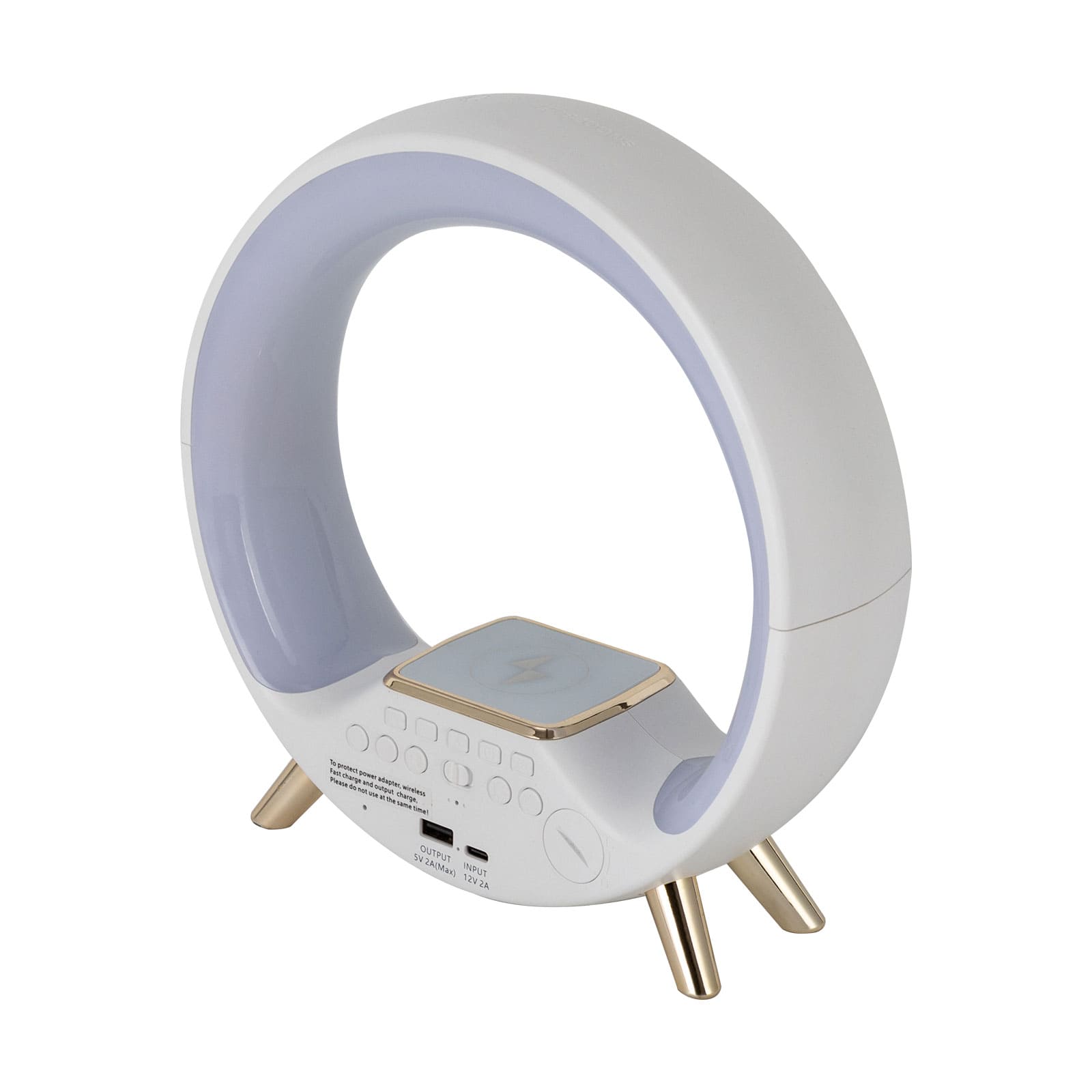 LED Tabletop Light Portable Charging Bedside Lamp Atmosphere Lamp with Bluetooth Speaker Placed In The Bedroom Children's Room