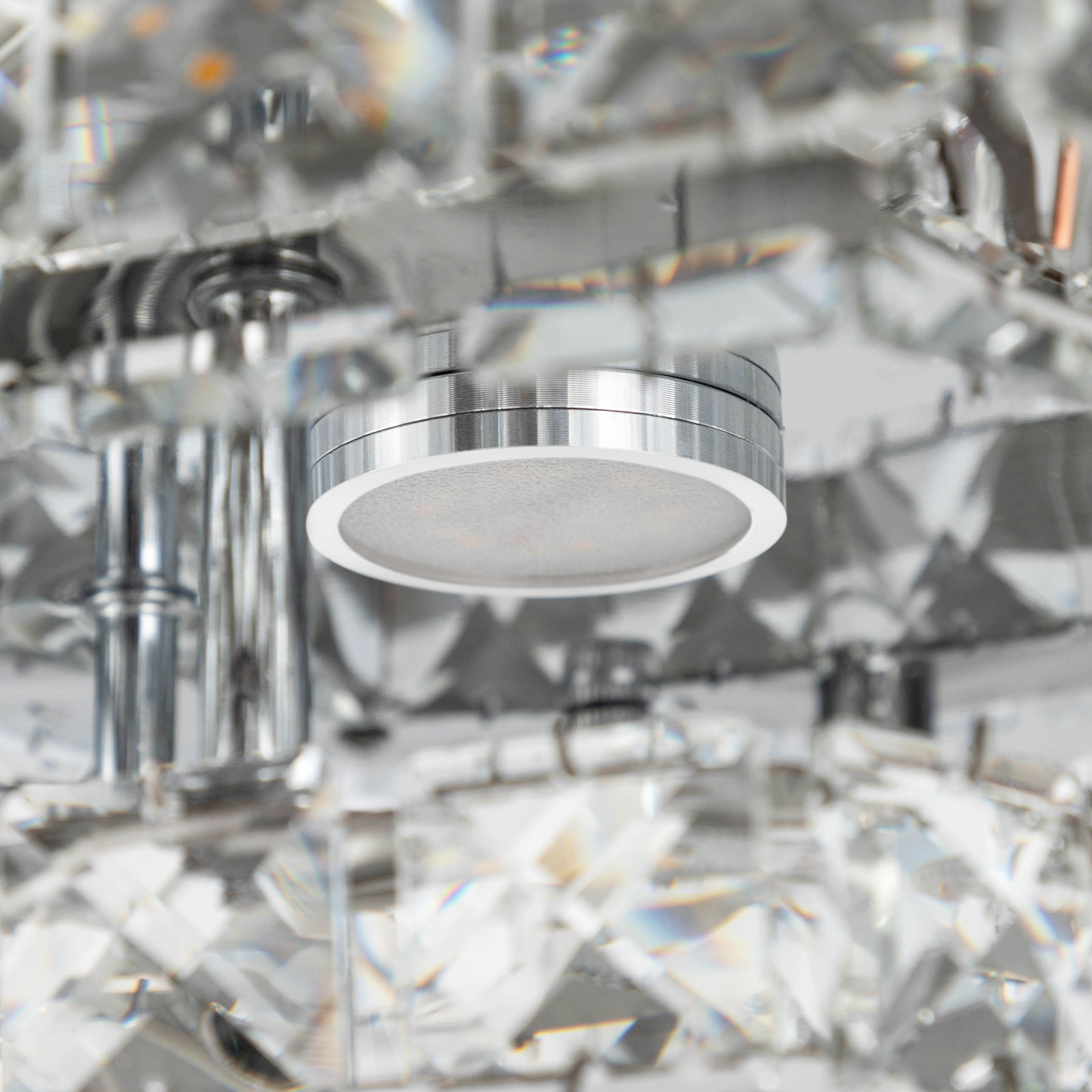 CNCEST Ceiling Light Crystal Ceiling Light Modern Crystal Ceiling Light
