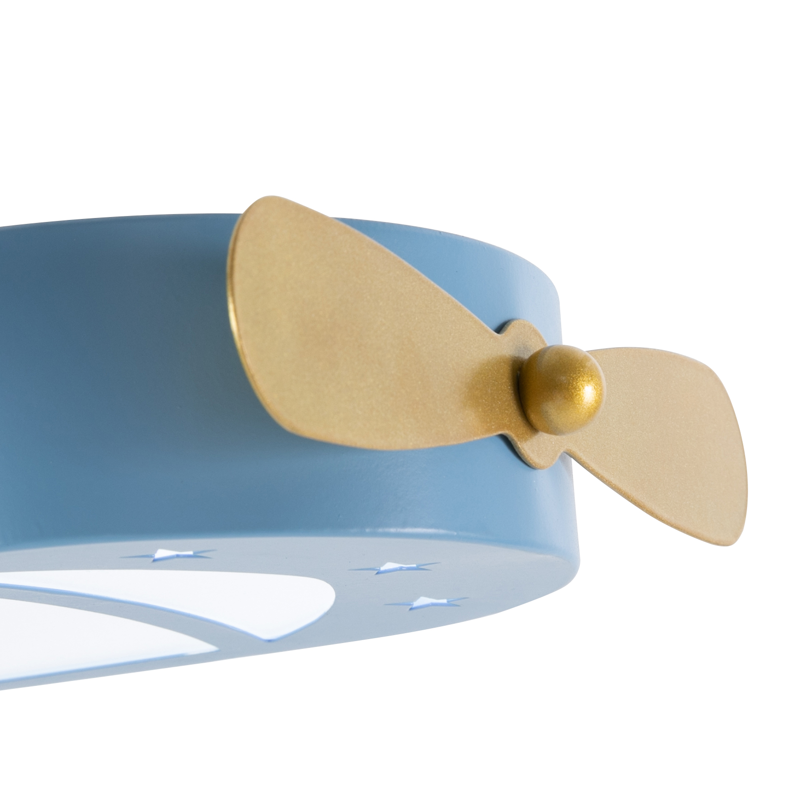 Blue Gold 60cm Ceiling Light, Dimmable Ceiling Light Fixture with Remote Control, Ceiling Lamp for Bedroom Blue Gold 60cm Ceiling Light, Dimmable Ceiling Light Fixture with Remote Control, Ceiling Lamp for Bedroom