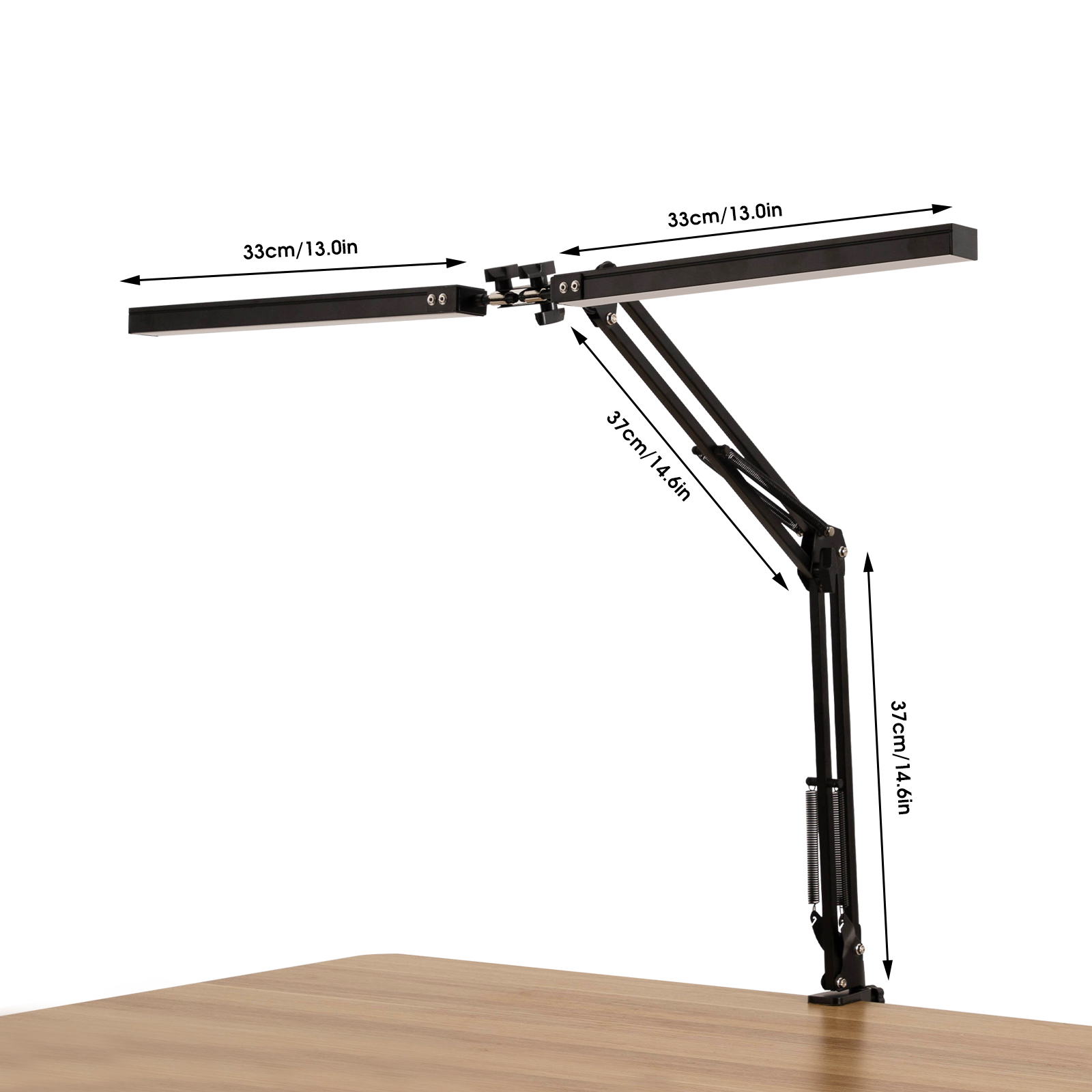 Table Reading Lamp, Push Button LED Desk Lamp, Desk Lamp, Adjustable Brightness and Illumination Table Reading Lamp, Push Button LED Desk Lamp, Desk Lamp, Adjustable Brightness and Illumination