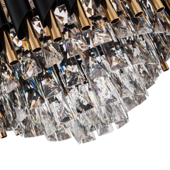 36-inch gold fan chandelier, three-color light frequency conversion with remote control, 85-265V 36-inch gold fan chandelier, three-color light frequency conversion with remote control, 85-265V