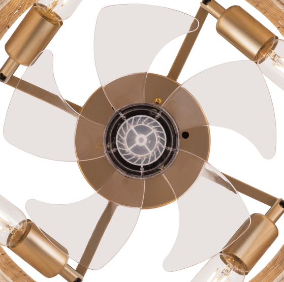 18.5 inch remote control ceiling fan with light, silent, rattan, 6 wind speeds 18.5 inch remote control ceiling fan with light, silent, rattan, 6 wind speeds