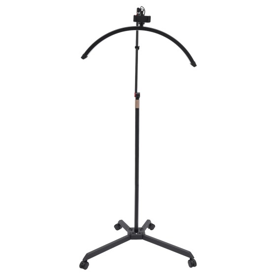 Eyelash extension crescent lamp, beauty lighting, LED floor lamp
