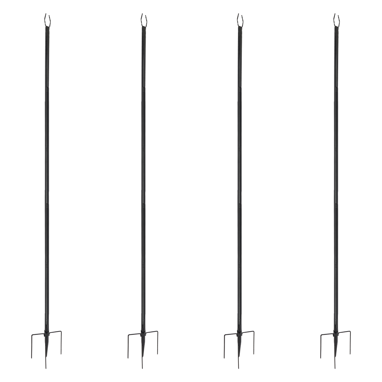 Outside Hanging Light Poles, Patio Lighting Stand, Lighting Stand for Parties, Christmas, Wedding