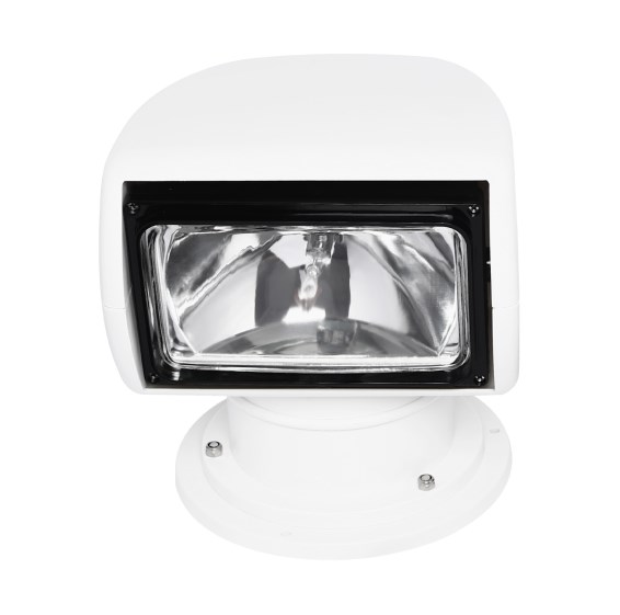 12V100W yacht searchlight, remote control searchlight, marine spotlight, white
