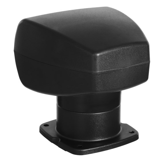 12V100W Marine Searchlight, Marine Remote Control Spotlight, Black