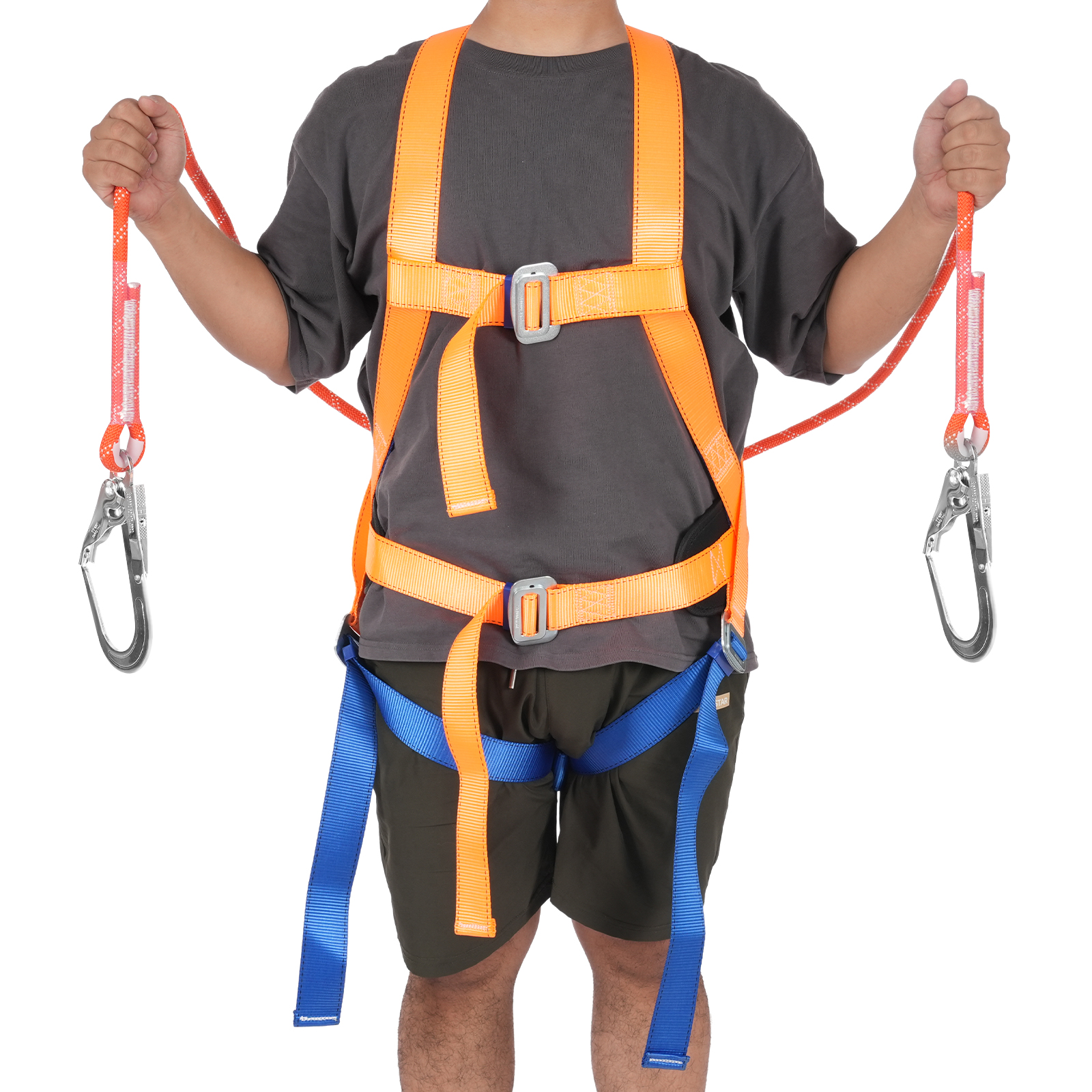 5-Point Full-Body Safety Harness, Fall Protection Harness, Fall Protection Harness with Buffer