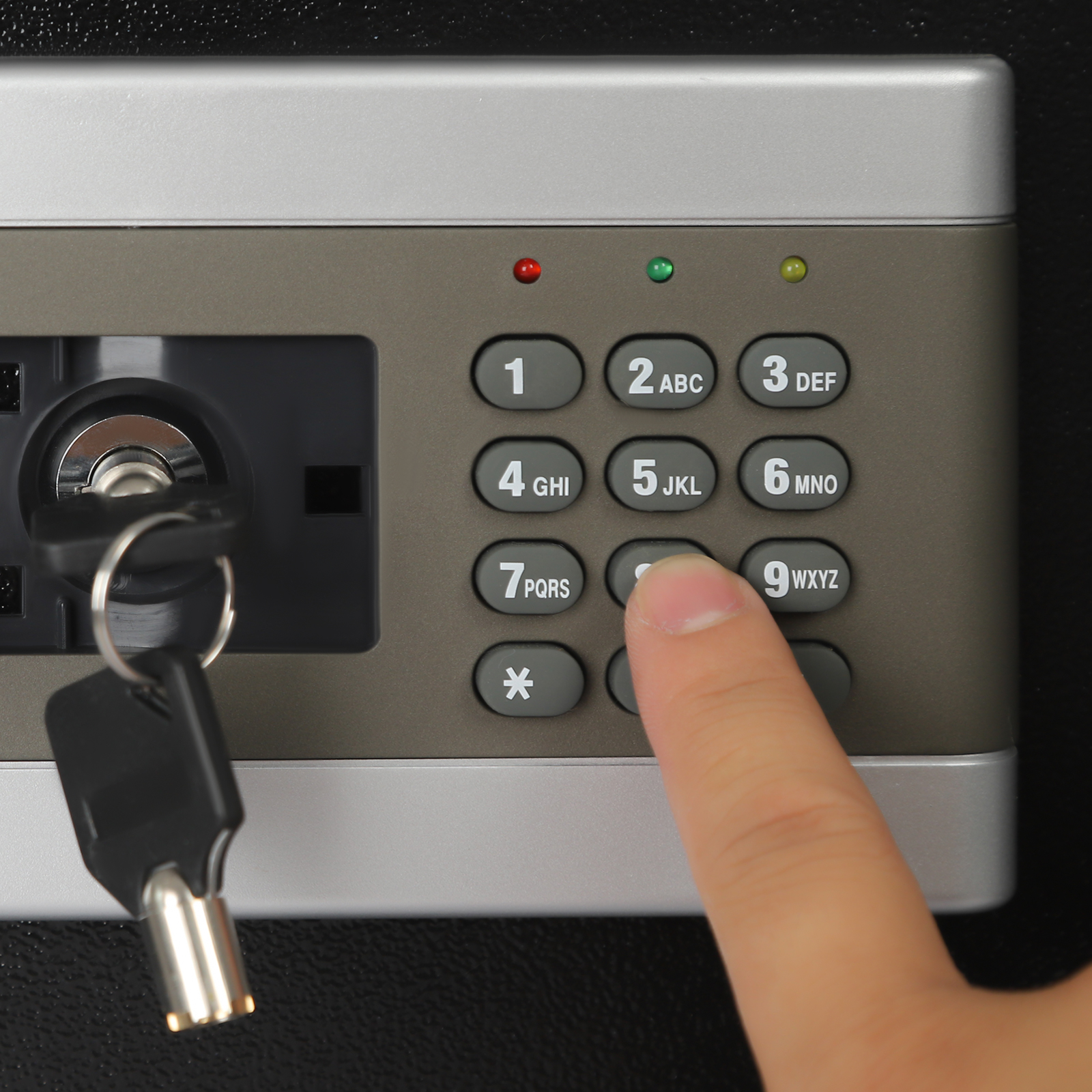 Na-25-EF Style Safe Box, Digital Keypad Security Safe, Cash Depository Safe - Black Na-25-EF Style Safe Box, Digital Keypad Security Safe, Cash Depository Safe - Black