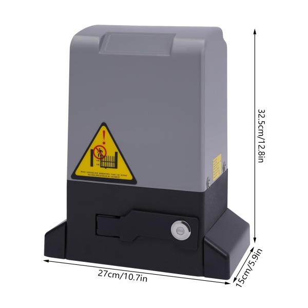 CNCEST 750W Electric Sliding Gate Opener Remote Control 1600 Kg Combination Lock Drive Garage Door Sliding Gate Opener