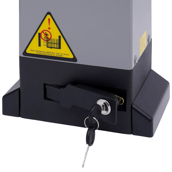 CNCEST 750W Electric Sliding Gate Opener Remote Control 1600 Kg Combination Lock Drive Garage Door Sliding Gate Opener