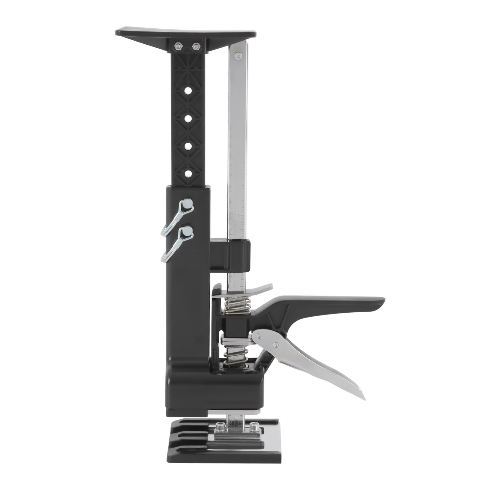 A pair of wall cabinet mounting supports and lifters