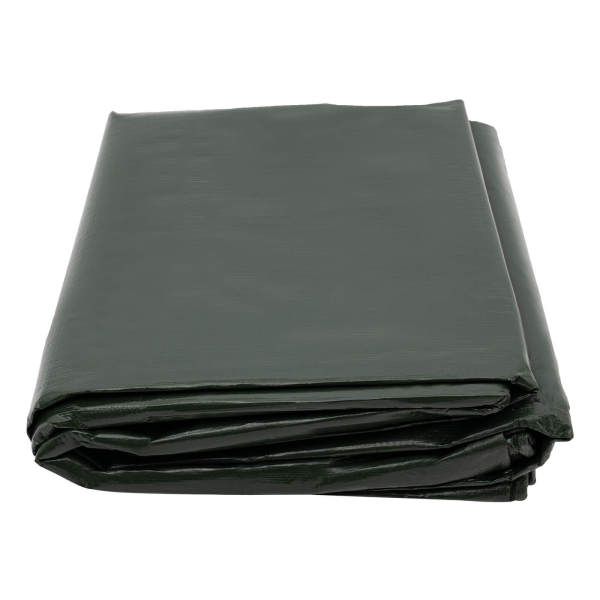 3 x 4m Tarpaulin, Waterproof Durable Tarpaulin with Reinforced Edges, Tarpaulin with Grommets for Vehicle/Pool/Boat/Tent/Construction Site