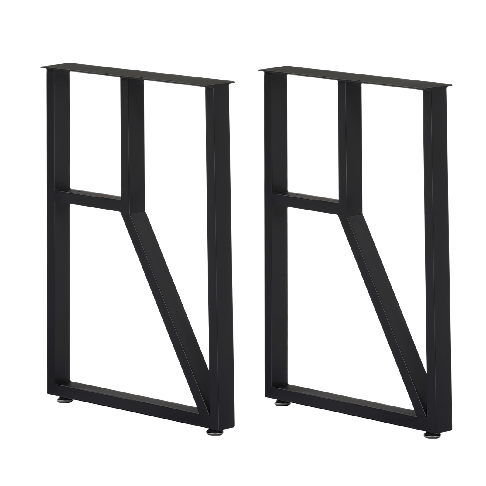 Metal Furniture Legs, Black Furniture Legs, 2 Table Legs