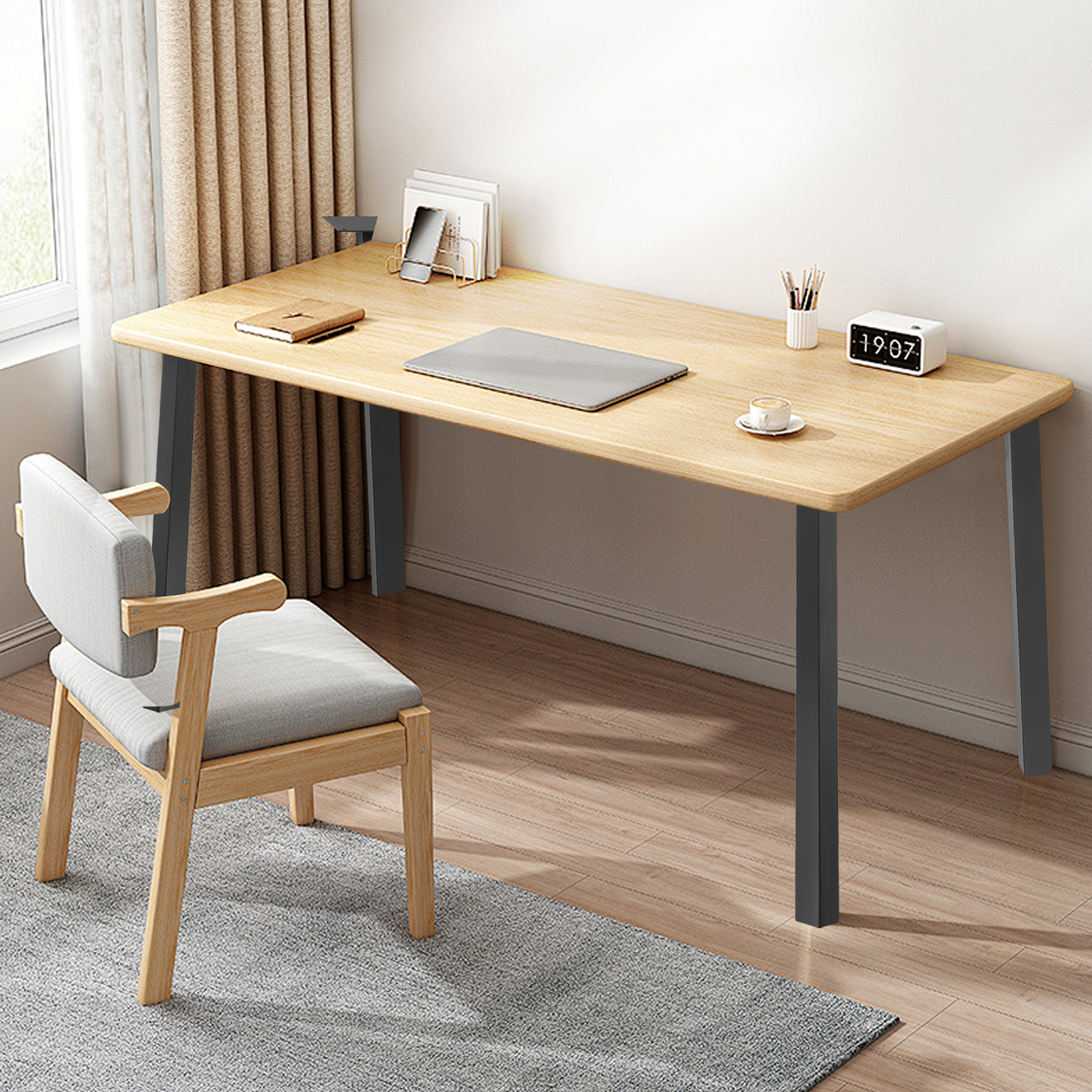 4pcs Table legs, Furniture Feet for Desks and Dining Tables, Furniture Feet in Homes, Cafes, Pubs, Snack Shops - Black 4pcs Table legs, Furniture Feet for Desks and Dining Tables, Furniture Feet in Homes, Cafes, Pubs, Snack Shops - Black