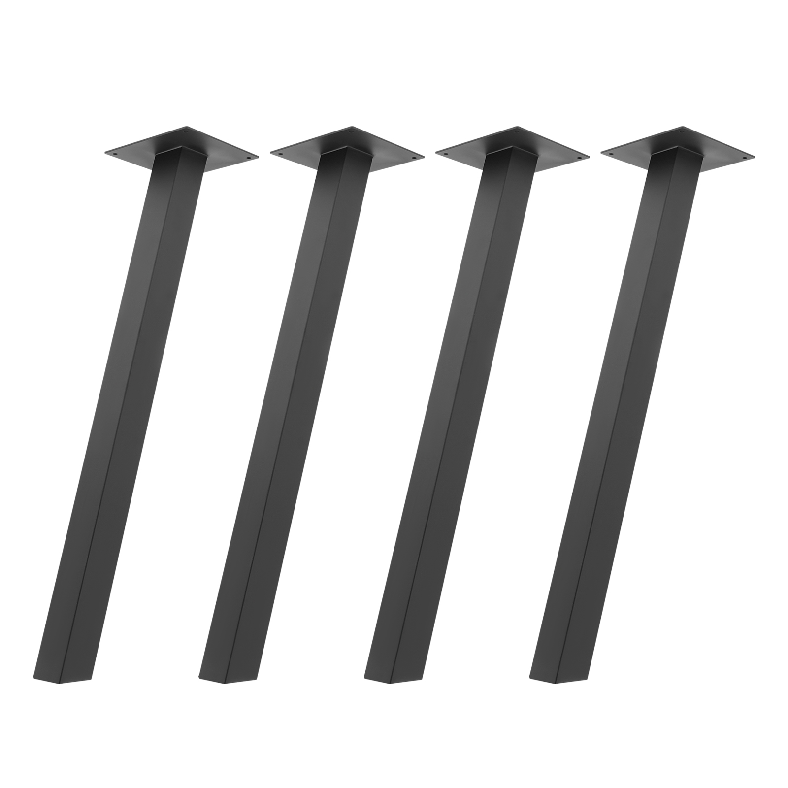 4pcs Table legs, Furniture Feet for Desks and Dining Tables, Furniture Feet in Homes, Cafes, Pubs, Snack Shops - Black 4pcs Table legs, Furniture Feet for Desks and Dining Tables, Furniture Feet in Homes, Cafes, Pubs, Snack Shops - Black