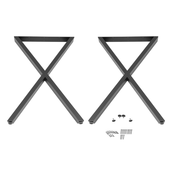 Table Legs, 2PCS Table Legs, X-Shaped Table Legs for Bedrooms, Living Rooms, Balconies, Hotels