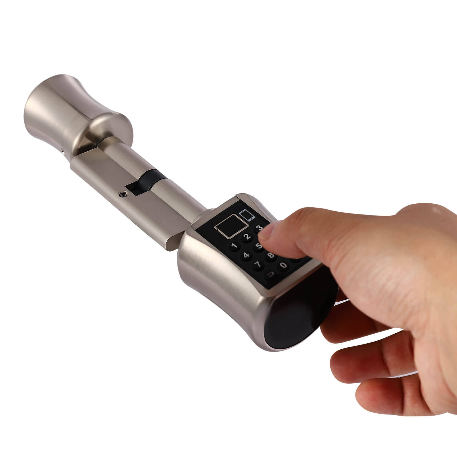 Smart Door Lock, Door Lock, Lock Cylinder Door Lock, with fingerprint recognition, password, keys, and APP Smart Door Lock, Door Lock, Lock Cylinder Door Lock, with fingerprint recognition, password, keys, and APP