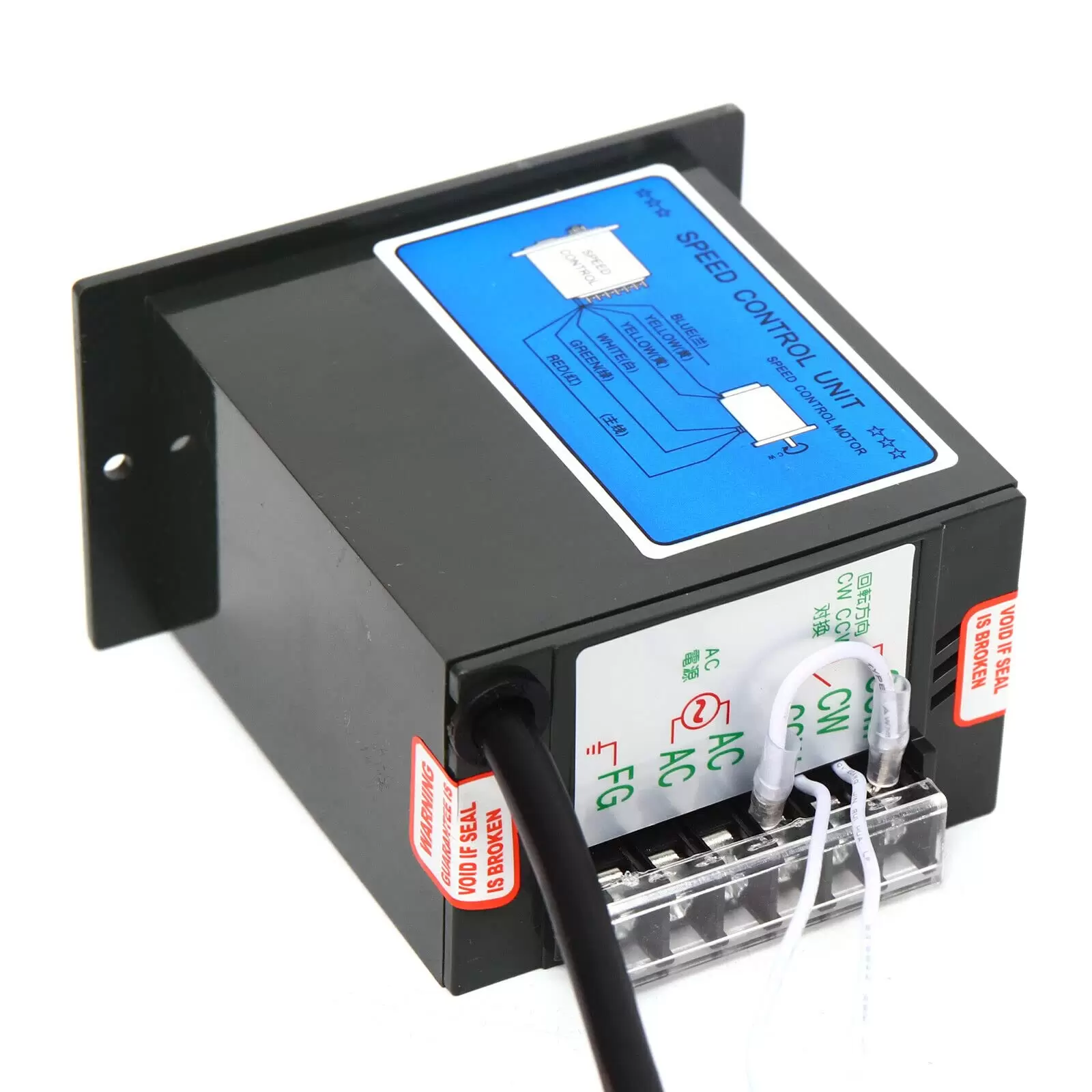 AC 220V 90W Gear Motor with Rotation Speed Controller Asynchronous Motor