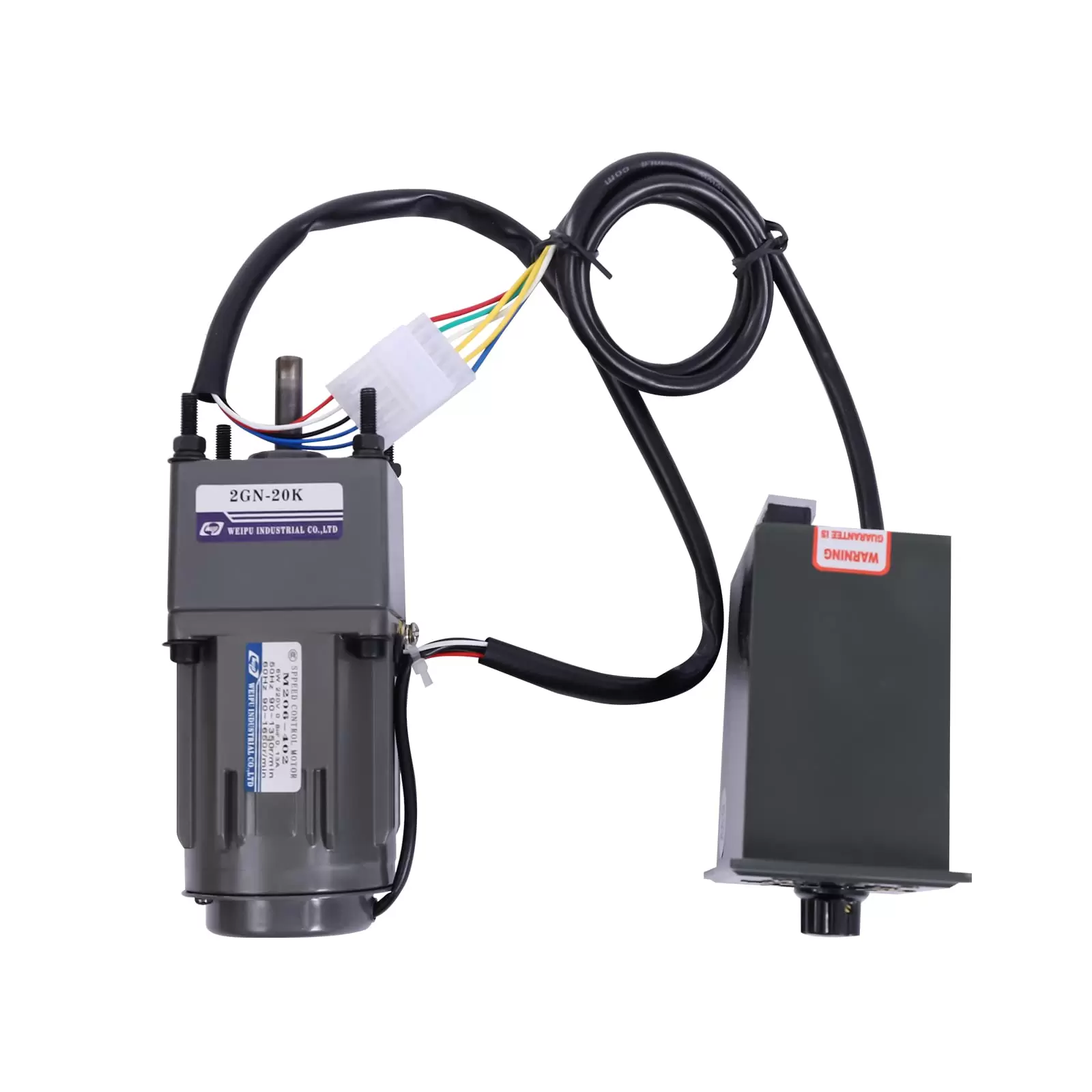 Regulated Motors With 6W 20K Rotation Speed Gearbox Equipped With Gearbox Continuously Adjustable Motor 220V 40W Speed