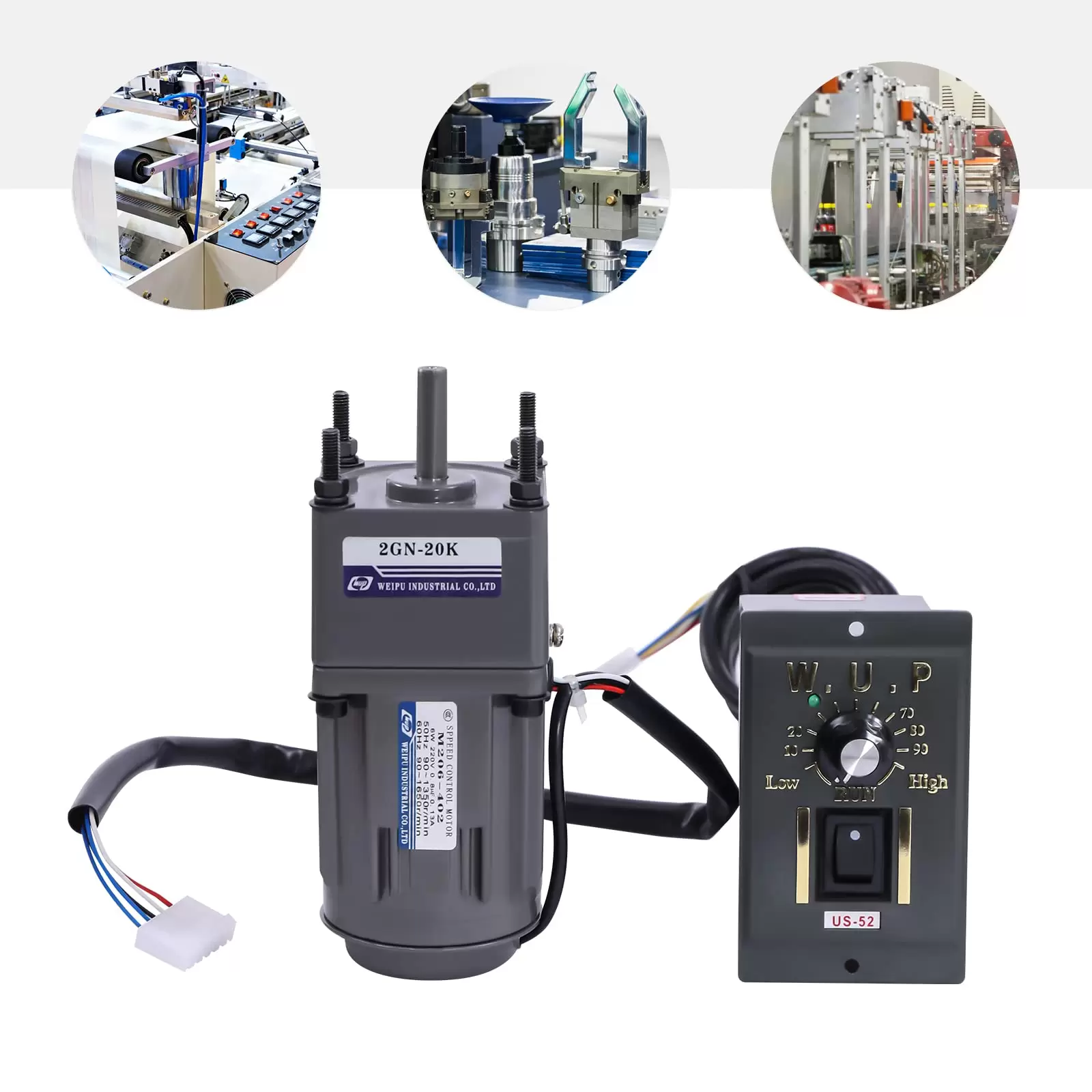 Regulated Motors With 6 W 20 K Rotation Speed Gearbox Equipped With Gearbox Continuously Adjustable Motor 220 V 40 W Speed Regulated Motors With 6 W 20 K Rotation Speed Gearbox Equipped With Gearbox Continuously Adjustable Motor 220 V 40 W Speed