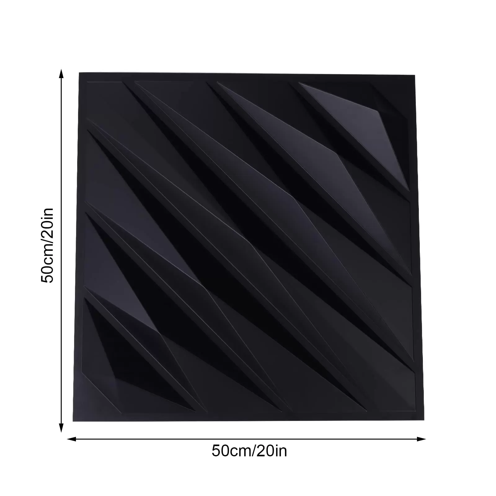 12 Pack 3D Wall Panels 50 x 50 cm PVC Waterproof Wall Panels for Bedroom Living Room Matte Black 12 Pack 3D Wall Panels 50 x 50 cm PVC Waterproof Wall Panels for Bedroom Living Room Matte Black