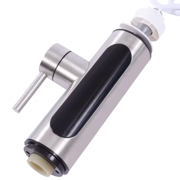 Stainless Steel Electric Faucet For Kitchen With Built-in Faucet 220v 3300w 7.87*16.54inch Eu Plug For Both Homes And Restaurants Shopping Malls