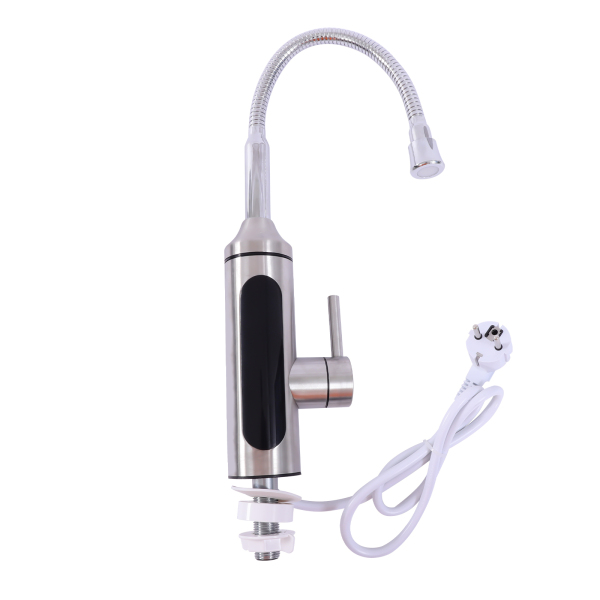 Stainless Steel Electric Faucet For Kitchen With Built-in Faucet 220v 3300w 7.87*16.54inch Eu Plug For Both Homes And Restaurants Shopping Malls