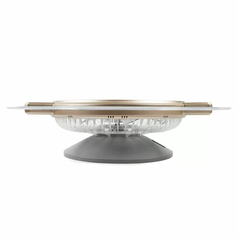 22'' Ceiling Fan with Modern Lamp Adjustable LED Ceiling Light 3 Speeds + Remote Control 46W 22'' Ceiling Fan with Modern Lamp Adjustable LED Ceiling Light 3 Speeds + Remote Control 46W