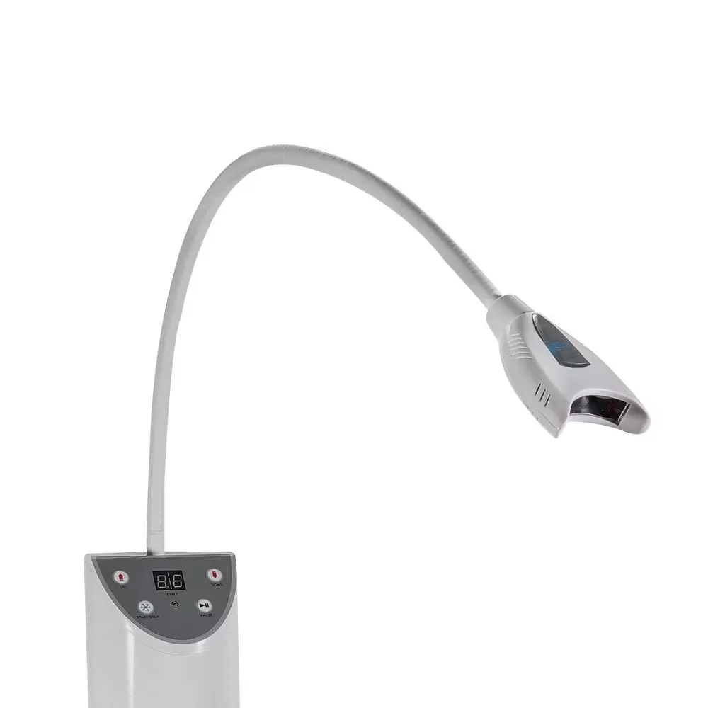 Cold Light LED Lamp Teeth Whitening System Teeth Whitening Machine with 2 Protective Glasses and High Sensitivity Infrared Remote Control for Smoky Black Fluoride Teeth Cold Light LED Lamp Teeth Whitening System Teeth Whitening Machine with 2 Protective Glasses and High Sensitivity Infrared Remote Control for Smoky Black Fluoride Teeth