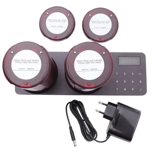 20 Pagers, Remote Restaurant Number Set, Mini Pager, 3 Call Modes, 20 Hours Standby