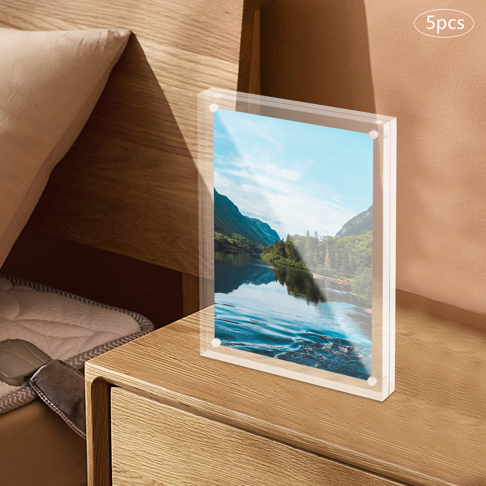 Acrylic Picture Frames Clear Picture Frames Picture Frame for Homes Offices Used to Display Various Photos 20*2*15cm Clear Acrylic Picture Frames Clear Picture Frames Picture Frame for Homes Offices Used to Display Various Photos 20*2*15cm Clear